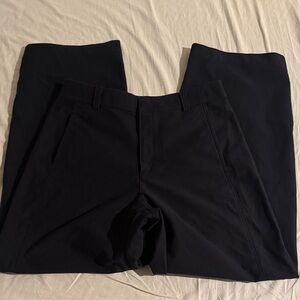 Uniqlo Women's Navy Jersey Barrel Pants